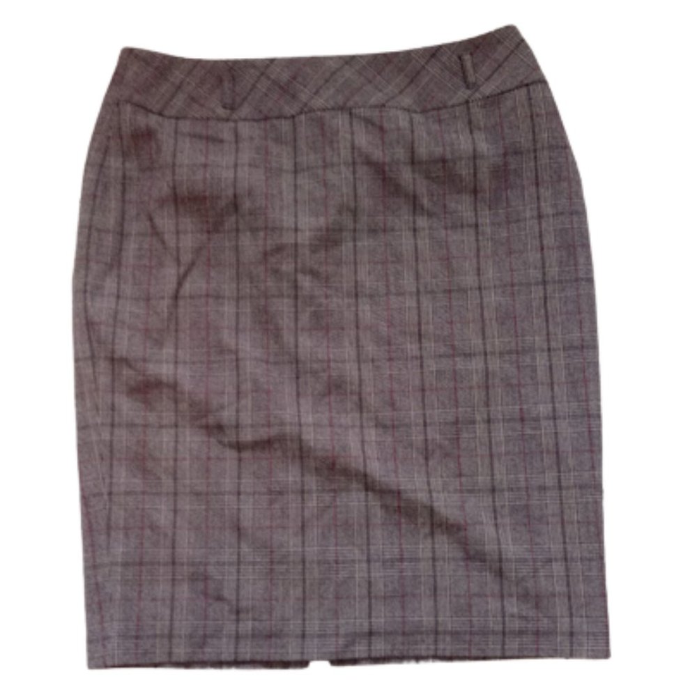 ---  Gray Office Pencil Skirt Size 14